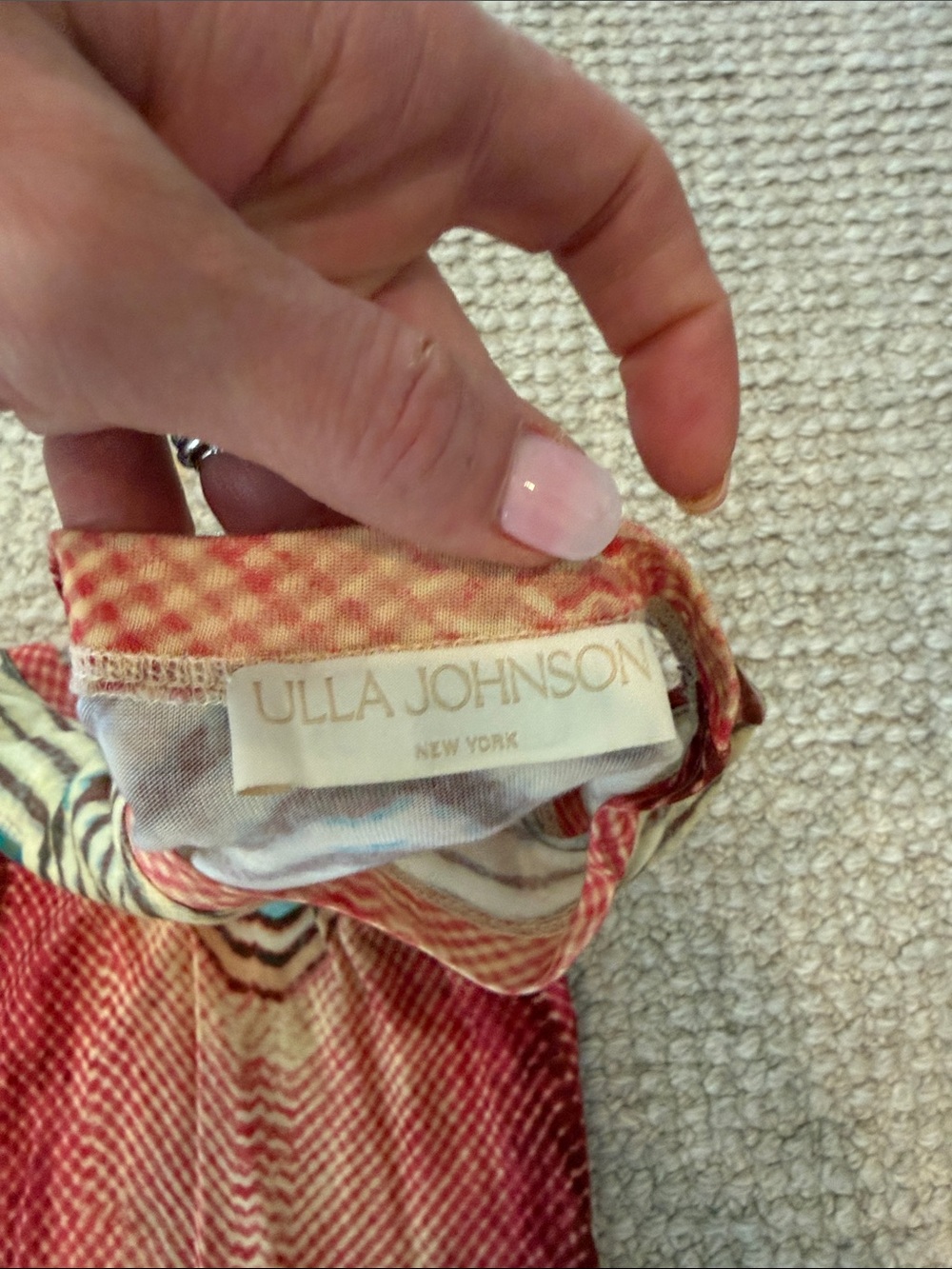 Ulla Johnson Opal Chevron Maxi Dress in Crystal Opal - Picture 3 of 4